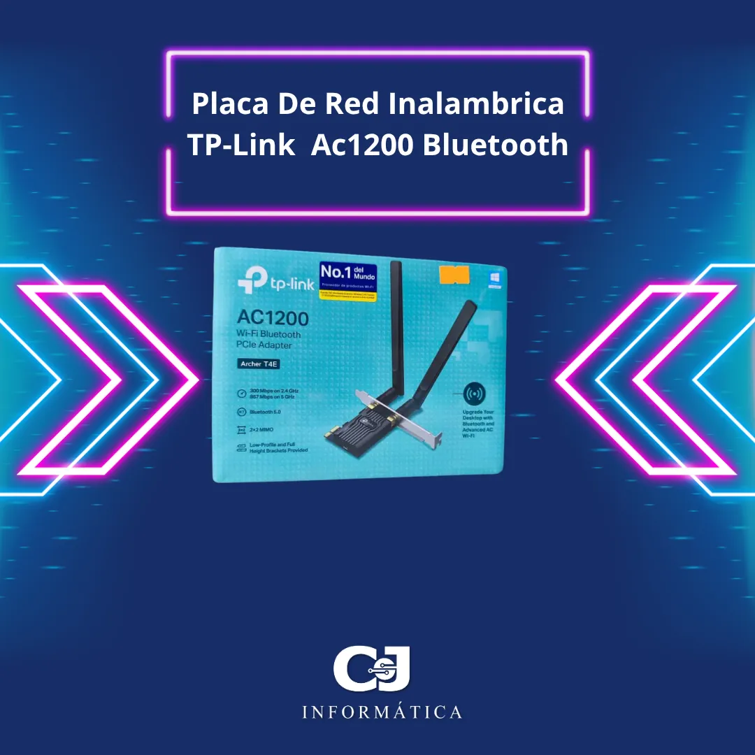 Placa WiFi PCIe AC1200 + Bluetooth TP-Link