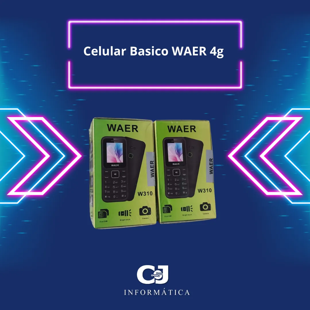 Celular Básico WAER 4G