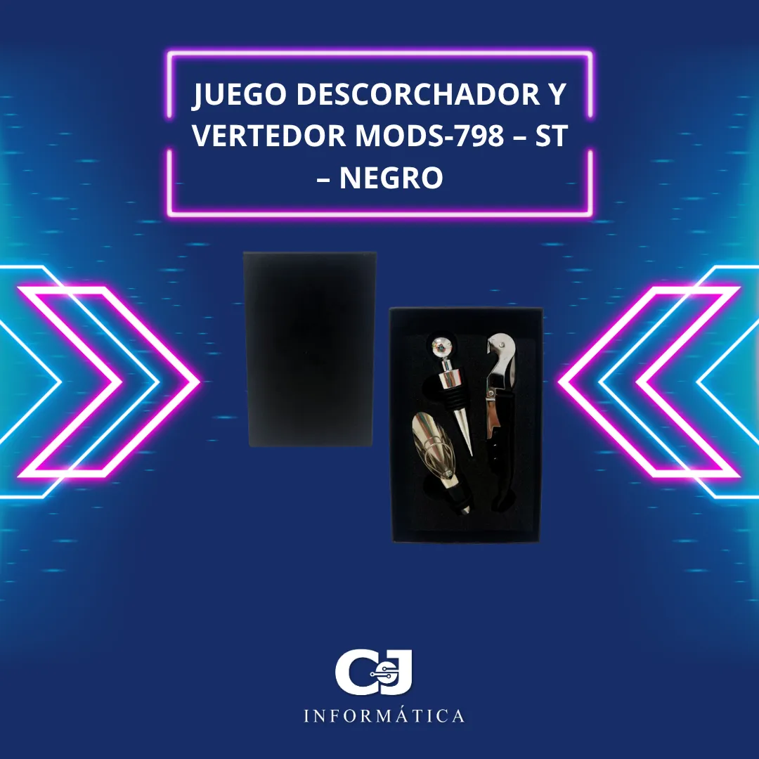 Juedo Descorchador y vertedor mods-798 negro